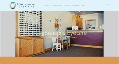 Desktop Screenshot of fourseasonseyecare.com